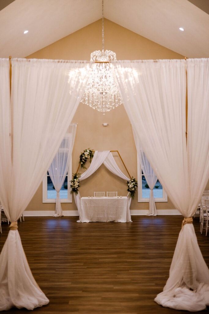 Wedding venue ballroom