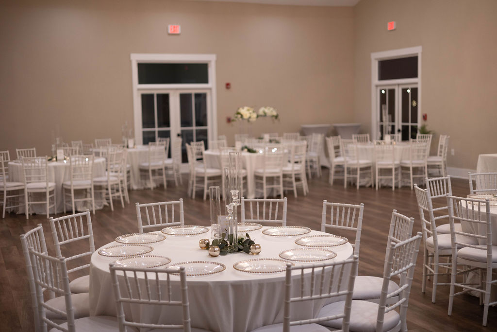 Wedding venue reception ballroom