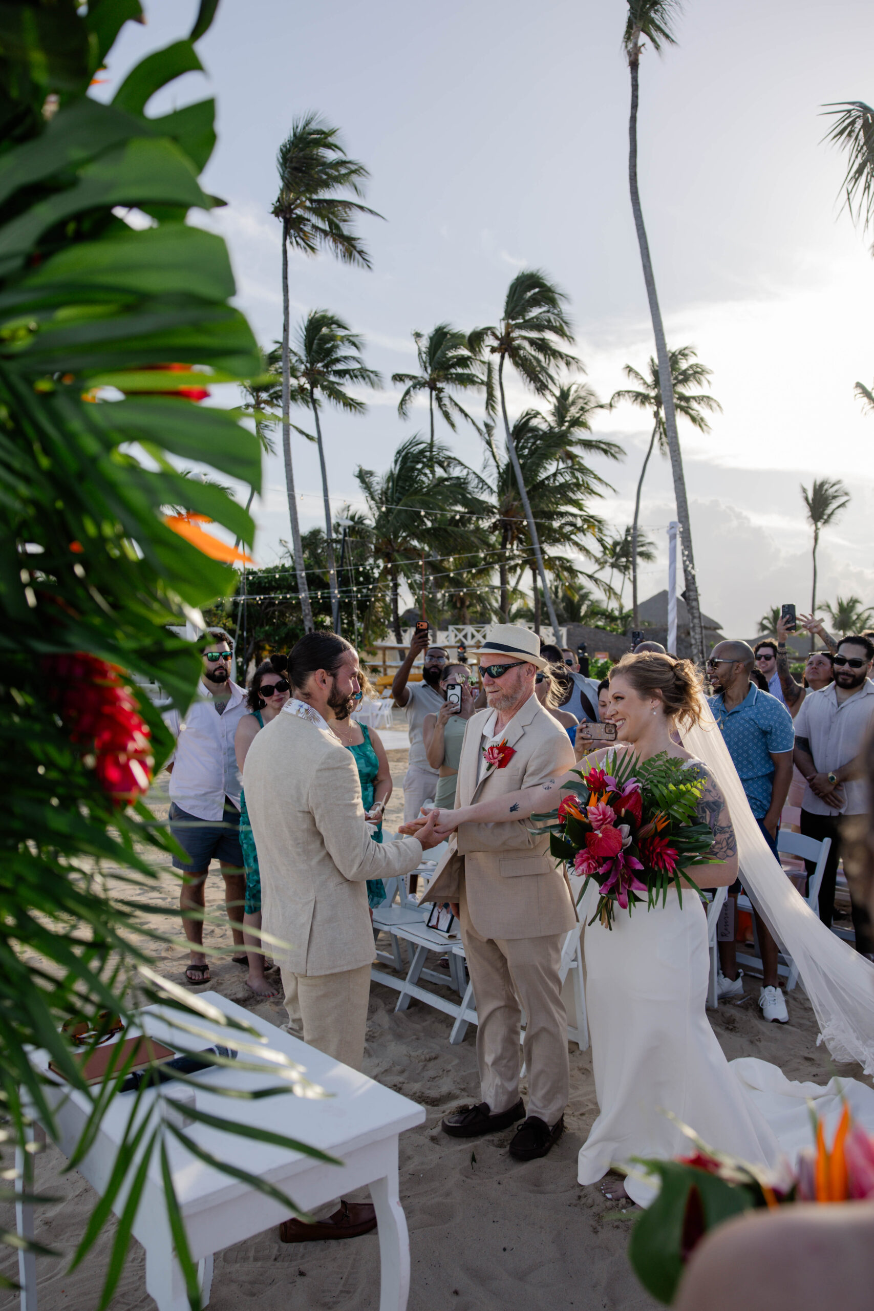documentary style wedding photos from a multiday destination wedding in the Dominican Republic