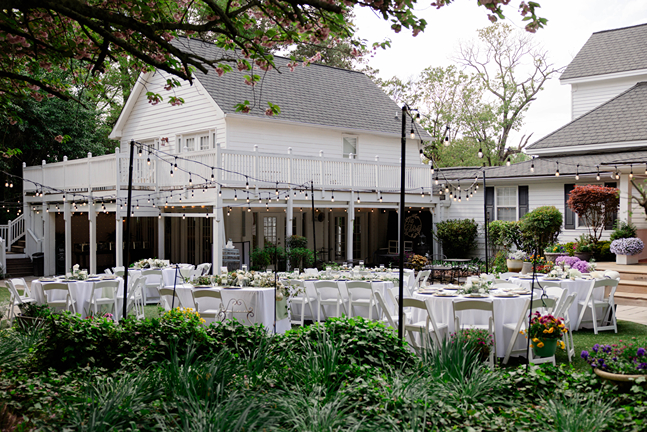 stunning Georgia wedding venue sits ready for the big day