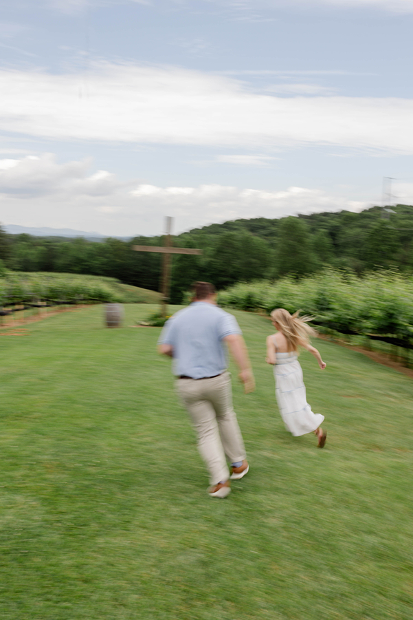 couple share a candid and documentary style day in north Georgia