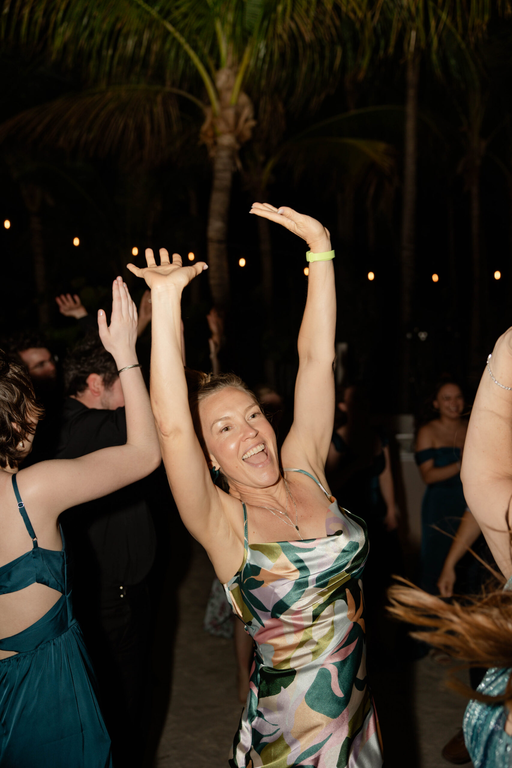 documentary wedding reception photos from a Key West wedding