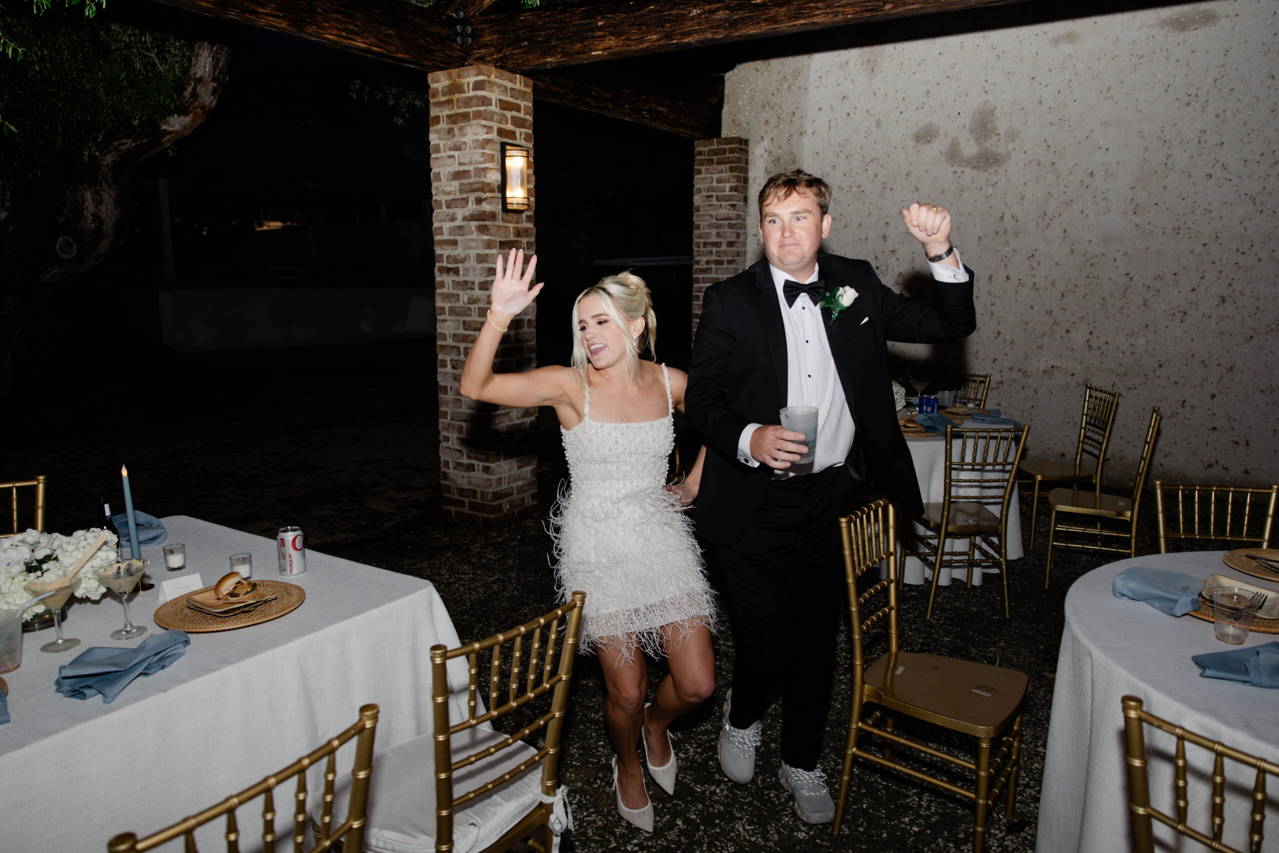 documentary style wedding reception photos from a beautiful Georgia wedding day